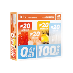 有鱼 主食猫条 混合口味 40条