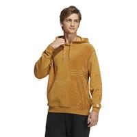 adidas NEO 时尚百搭男子加绒保暖针织连帽卫衣运动休闲套头衫男装