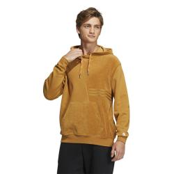adidas NEO 时尚百搭男子加绒保暖针织连帽卫衣运动休闲套头衫男装