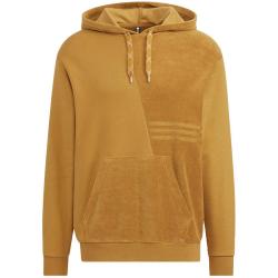 adidas NEO 时尚百搭男子加绒保暖针织连帽卫衣运动休闲套头衫男装