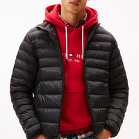 TOMMY HILFIGER 男士立领棉服 XM05670