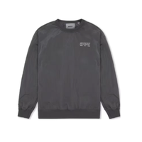 GUESS 字母印花圆领舒适长袖卫衣 男款灰色-Z4YQ10WGAC0