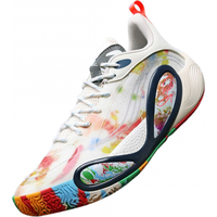 LNML拉塞尔一代篮球鞋男款透气防滑减震实战青少年跑步鞋男运动球鞋女 a拉塞尔1代-画 画布 36