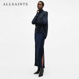 ALLSAINTS女士针织连衣裙两件套裙装慵懒毛衣吊带裙秋季W286DB Midnight Blue XS