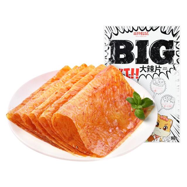 三只松鼠 BIG大辣片 香辣味 230g
