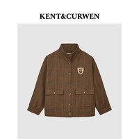 肯迪文 2025秋冬男女同款三狮棉服外套