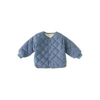 儿童棉服宝宝棉服秋冬校服小童棉衣女童夹棉外套男童棉袄冬季