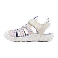 Skechers斯凯奇小护甲儿童户外运动包头凉鞋水陆防滑耐磨溯溪鞋 【溯溪防滑】乳白色/OFWT 27.5码