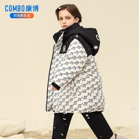 sosomei/秀秀美 加厚中长款 儿童羽绒服