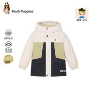 暇步士 童装男童加绒风衣25秋冬新品小童宝宝保暖加厚运动儿童外套