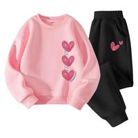 JEANSWEST 真维斯 女童圆领卫衣