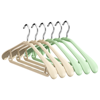 晟旎尚品 宽肩防滑衣架 混色 20只装