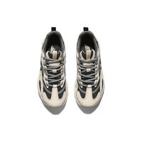 斯凯奇(Skechers)女鞋秋冬运动鞋轻质吸震舒适老爹鞋117369 自然色/黑色/NTBK 35