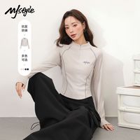 MJ STYLE 半高领长袖收腰打底衫