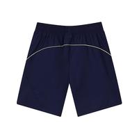 安德玛（Under Armour）儿童短裤速干夏季薄款男童运动裤男大童夏装男孩五分裤242123177 黑蓝 110cm