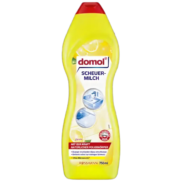Domol 朵莫 清洁剂去污乳不锈钢厨房瓷砖油污清洁剂乳750ml