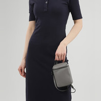 珑骧（LONGCHAMP）Le Pliage Extra系列单肩斜挎包 灰色 11X16X6cm