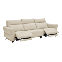  顾家家居 KUKA  云端系列 90.DK.6189 电动功能沙发 三人位双电动 柔空白