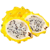 京地达燕窝果 树熟果麒麟果黄火龙果 净重2斤单果100g+源头直发包邮