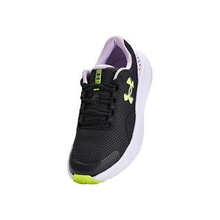 UNDER ARMOUR 安德玛女童运动鞋 透气舒适 黑色/紫色 39码