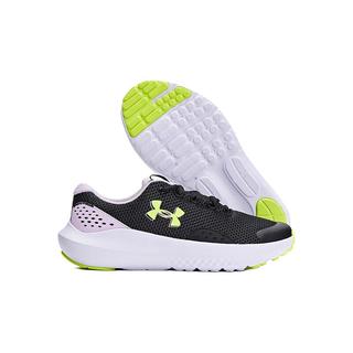 UNDER ARMOUR 安德玛女童运动鞋 透气舒适 黑色/紫色 39码
