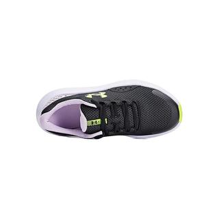UNDER ARMOUR 安德玛女童运动鞋 透气舒适 黑色/紫色 39码