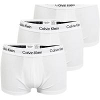 Calvin Klein平角内裤棉中腰男士 U2662G 三条装混色