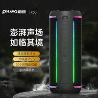 雷登 蓝牙音箱无线超重低音炮户外便携防水车载骑行音响