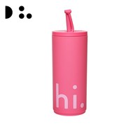 designletters Design Letters 吸管杯 Tritan材质 330ml 豆红色