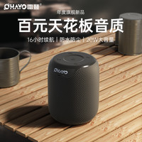 雷登 蓝牙音箱高音质低音炮无线家用户外车载便携防水小音响