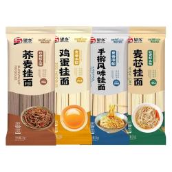 望乡 荞麦挂面鸡蛋面条手擀风味挂面麦芯挂面2斤装实惠早餐速食