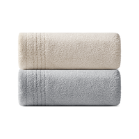 無印良品 MUJI毛巾A类2条装柔软强力吸水不易掉毛洗脸洗澡大面巾115g/条