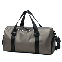 QITA 干湿分离健身包旅行收纳袋手提行李包 香槟色 50*23*26