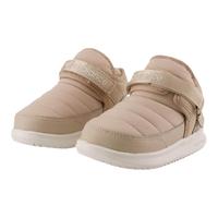 New Balance nb童鞋 0-4岁男女冬卡其加绒卡扣保暖儿童棉靴