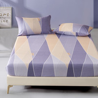 百丽丝 MERCURY 水星家纺 奥兰时光全棉印花床笠 120cm*195cm