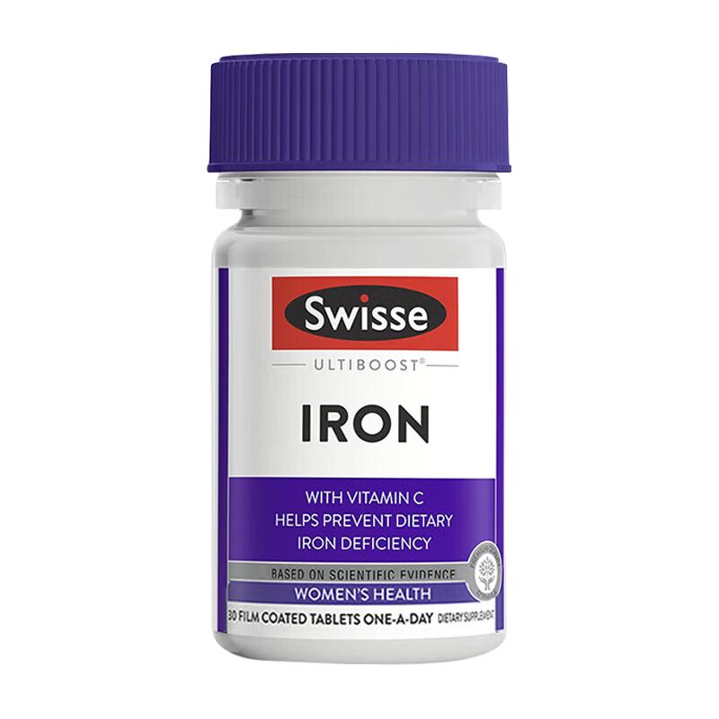 Swisse/斯维诗 补铁片 30片*1瓶