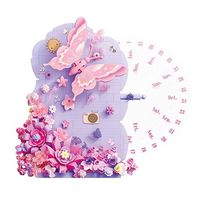 Wonder Moon 月光社 花恋时光万年历系列 804264 花伴蝶影