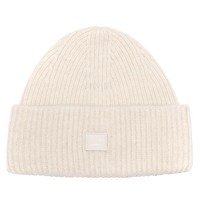 Acne Studios 羊毛黑色笑脸针织毛线帽纯羊毛针织帽