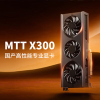 摩尔线程 MTT X300 国产化 独立显卡  16GB