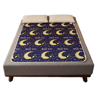 彩阳【线下同款 高温断电】双人单控印花无纺布电热毯电褥子1.6*1.3米 【无纺布】机械单控160cm×130cm