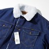 Wrangler/威格 仿羊羔绒加厚牛仔夹克