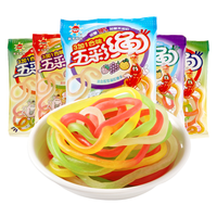 优卡 五彩绳橡皮糖果汁味 10包
