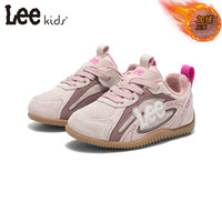 LEE KIDS 粉紫加绒儿童运动鞋 36码(内长23.1cm)