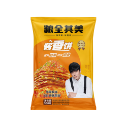 粮全其美 酱香饼早餐速食 1.1kg 10片  加热即食