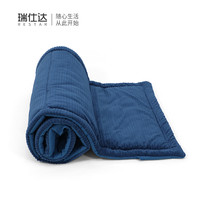 瑞仕达 办公室午休便捷午睡床 灯芯绒透气棉垫 防滑折叠床垫