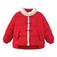 MINI BALA 迷你巴拉 巴拉巴拉女童国风羽绒服