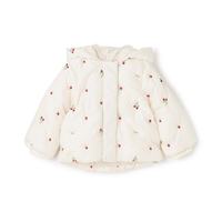 PETIT MAIN 日本直邮petit main 儿童刺绣中棉夹克 宽松保暖