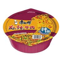 康师傅干拌面6盒/12盒卤香爆椒红烧麻辣香辣牛肉面多混合口味速食泡面 任意3种口味混合 【12碗干拌面】