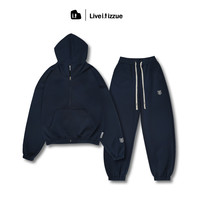 izzue 高端线 男士连帽开衫卫衣套装