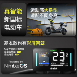 九号 电动Fz1 60电动自行车9号智能电动车 到门店选颜色